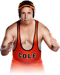 Custom Wrestler Picture:Michael Cole 2 (Wrestling Gear)