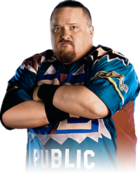 Custom Wrestler Picture:Johnny Grunge (Public Enemy)